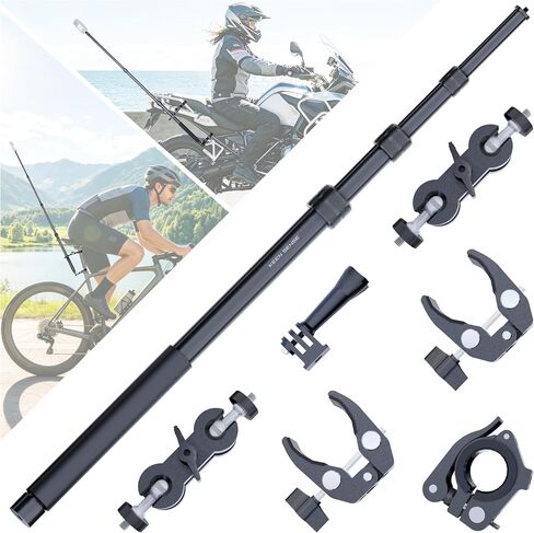 Aluminum Alloy Motorcycle Camera Mount for Insta360 GoPro DJI in Kuwait
