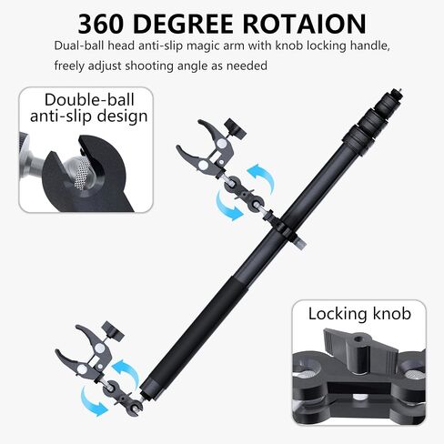 Aluminum Alloy Motorcycle Camera Mount for Insta360 GoPro DJI in Kuwait