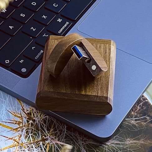 Wood USB Flash Drive with Wooden Gift Box TATMOHIK 64GB USB 3.0 Round Shape Wood Flash Drive Box Walnut Wooden Thumb Drive for Keepsakes for Wedding/Birthday/Valentines Day in Kuwait
