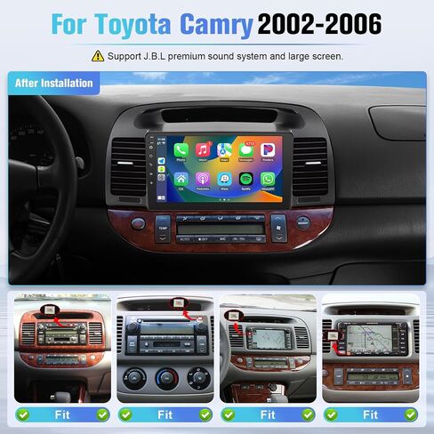 Naifay Android Car Radio for Toyota Camry 2002 2003 2004 2005 2006 in Saudi Arabia