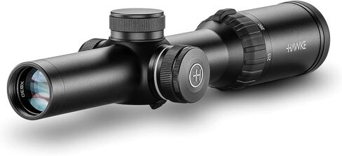 Hawke XB30 Pro 1–5x24 Crossbow Scope – Speed-Selector (215–450 FPS), Illuminated SR Reticle, 30 mm Tube, Fully Multi-Coated, Waterproof & Fogproof in Saudi Arabia