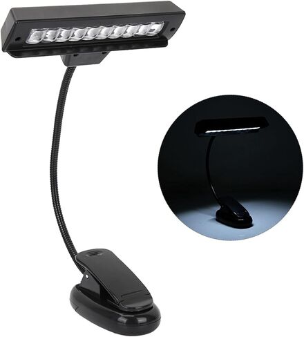 LEAGE Accessories 360 17 × 11 × 8 Leggio for Light Portable Orchestra Clip for Flexible Neck on LED USB Reading Lamps in Kuwait