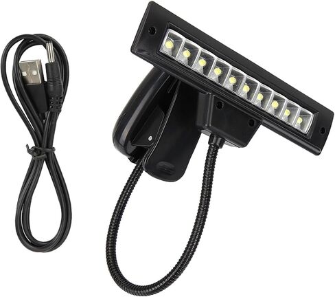 LEAGE Accessories 360 17 × 11 × 8 Leggio for Light Portable Orchestra Clip for Flexible Neck on LED USB Reading Lamps in Kuwait