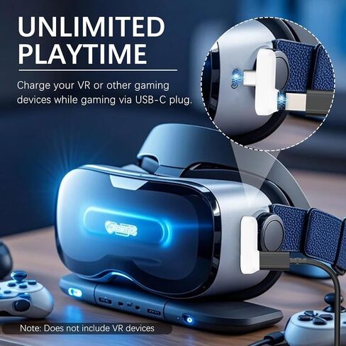 KASOTT 2.4GHZ Wireless Gaming Earbuds,30MS Low-Latency,Bluetooth 5.4,with ANC Active Noise Cancelling,USB-C Dongle Included-Compatible with Meta Quest 3/2,Steam Deck,PS5/4,VR,PC,Switch (Black) in Saudi Arabia