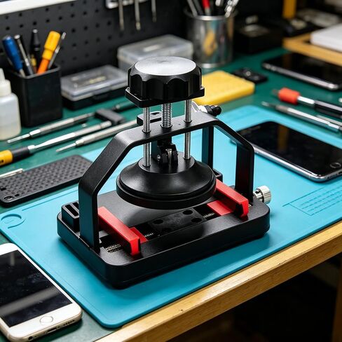 Smartphone Screen Opener with Adjustable Clamps and Metal Frame in Kuwait