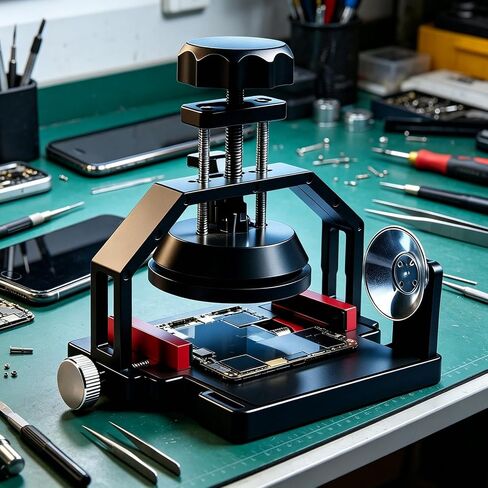 Smartphone Screen Opener with Adjustable Clamps and Metal Frame in Kuwait