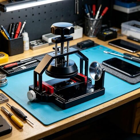 Smartphone Screen Opener with Adjustable Clamps and Metal Frame in Kuwait