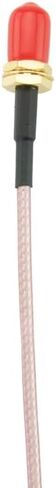 Lumenier MMCX Male 90 Degree to SMA Female RG316 Extension Cable - 20cm - 9 - Pack 05 in Saudi Arabia
