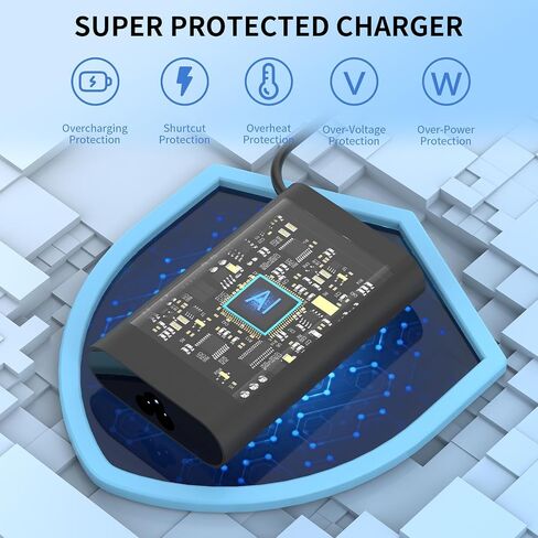 90W USB C Laptop Charger Fit for Dell XPS 13 9365 9360 9370 XPS 15 9500 Latitude 5420 5520 5540 7389 7390 5289 5300 2in1 DA90PM170 LA90PM170 Fast Charger Type C AC Adapter Power Cord in Kuwait