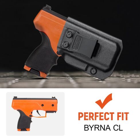 Tactical Scorpion Gear Polymer Concealed (IWB) RH Holster Fits : Byrna CL and CL/XL in Saudi Arabia