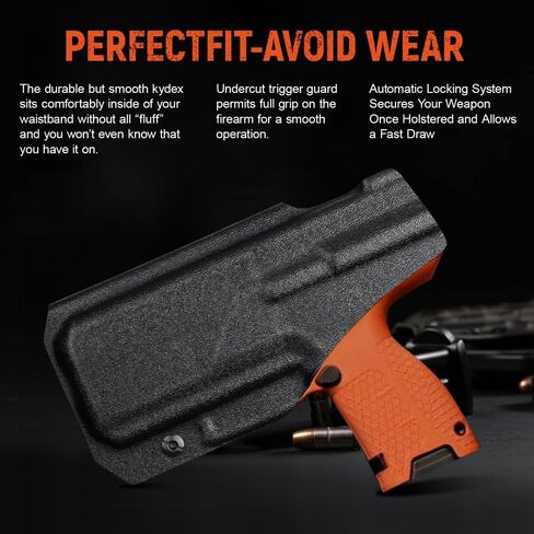 Tactical Scorpion Gear Polymer Concealed (IWB) RH Holster Fits : Byrna CL and CL/XL in Saudi Arabia