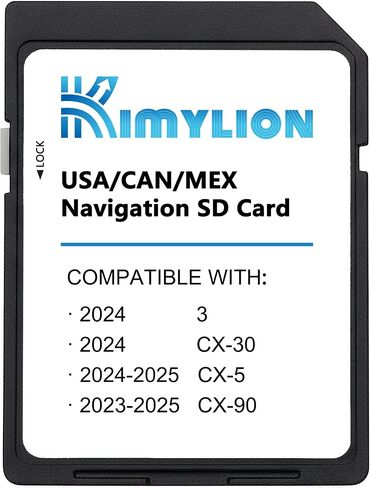 Navigation SD Card for Select 2023-2025 Mazda, KMV666EZ1C, USA/CAN/MEX Maps in Saudi Arabia