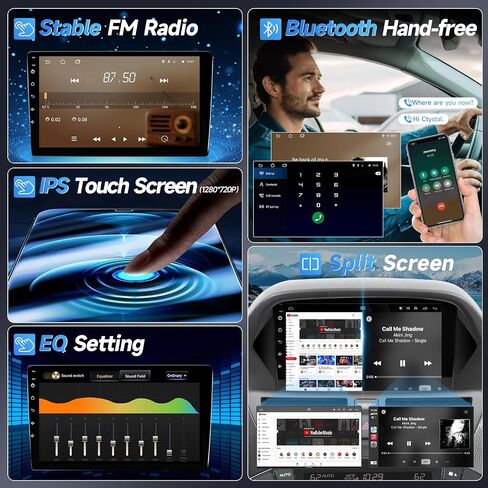 8Core 4G+64G Android13 Car Stereo for Honda Acura MDX 2007-2013 in Saudi Arabia