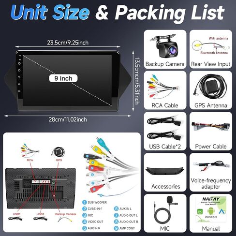 8Core 4G+64G Android13 Car Stereo for Honda Acura MDX 2007-2013 in Saudi Arabia