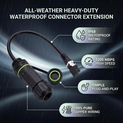 Dpofirs Satellite Ethernet Adapter with IP68 Protection in Kuwait