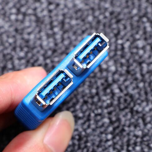 VICASKY USB to USB Female Adapter, Dual 2 Port Motherboard Connector in Kuwait