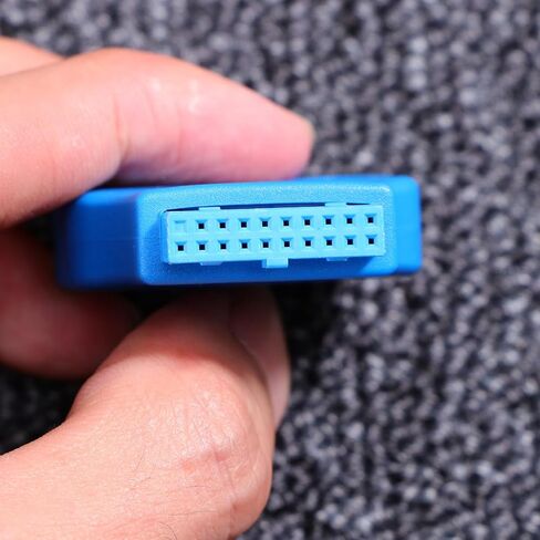 VICASKY USB to USB Female Adapter, Dual 2 Port Motherboard Connector in Kuwait