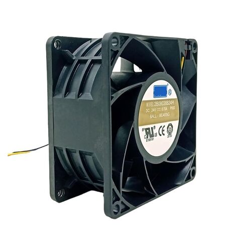 2B08038B24H 8038 24V 0.70A Inverter Fan 8cm Double Ball Cooling in Kuwait