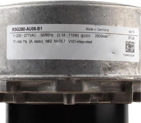 R3G280-AU06-B1 200-277V 3.1A 715W 2800RPM Cooling Fan 280mm in Saudi Arabia