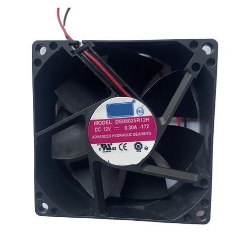80x80x25mm 80mm 8025 DS08025R12H DC12V 0.3A 2PINS Fan in Kuwait