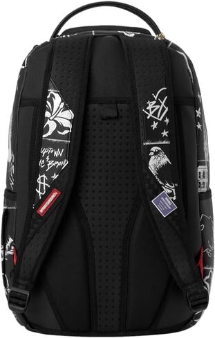 Sprayground NYBG Bronx Vibes Backpack, Multi, Unisex, with Zipper Pockets and Adjustable Strap in Kuwait