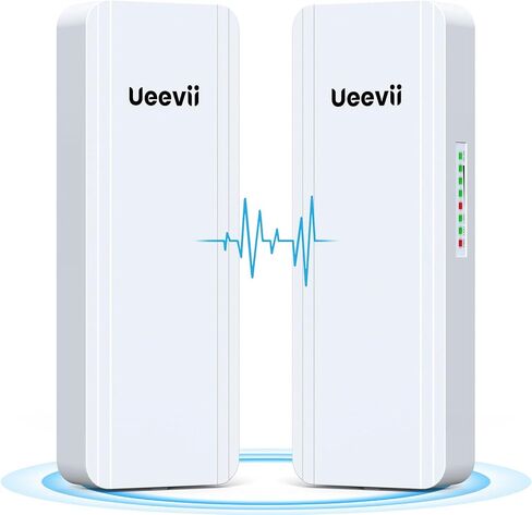 UeeVii 2.4G & 5G Dual Band Wireless Bridge with Dual 1000Mbps Port CPE5824 in Saudi Arabia