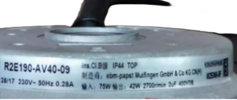 R2E190-AV40-09 230V 0.28A 75/42W 2700RPM Cooling Fan 4-Wire in Saudi Arabia