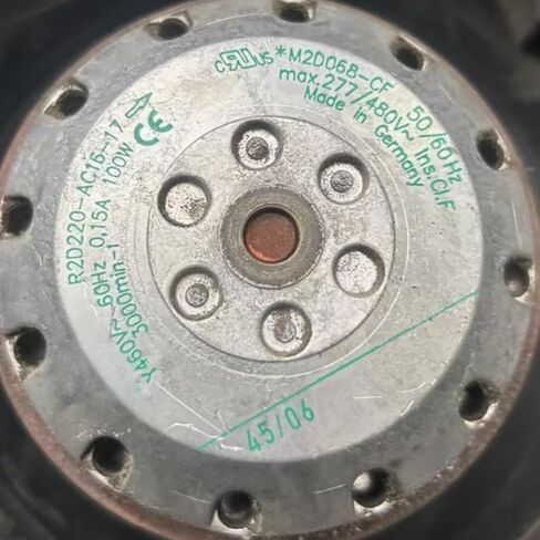 R2D220-AC16-17 277/480V 0.15A 100W 3000RPM Cooling Fan 4-Wire in Saudi Arabia