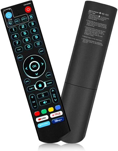 Voice Backlight Remote Control Replacement Compatible for vSeeBox V6/V5/V3 Pro, V6/V3 Plus V1/V6 Max,Elite/Elite Ultra, and Elite Mini. in Kuwait