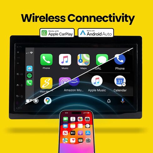 Stinger 6.8" Wireless Apple CarPlay Radio for Ford F-150 (2009-2014) Trucks in Saudi Arabia