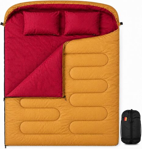 Flannel Double Sleeping Bag for 2 Adults, Queen in Saudi Arabia