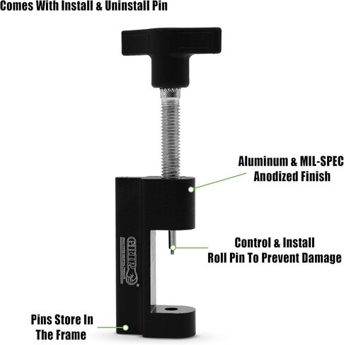 Grip Gunsmithing Trigger Guard Installation Tool - Anodized Aluminum in Kuwait