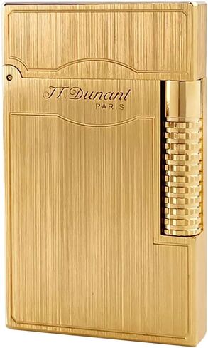 Classic Ligne 2 Style Brass Lighter – Iconic “Ping" Sound (Gold) in Saudi Arabia