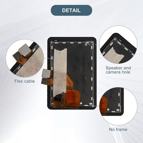 LCD Display for Gopro Hero 8 Screen Replacement for Gopro Hero 8 Action Camera LCD Digitizer Touch Screen Assembly with Tools in Kuwait