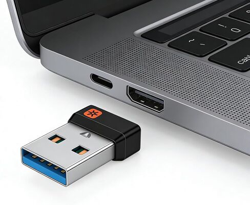 6-Device USB Receiver Dongle for M325 M585 M705 K400 in Kuwait