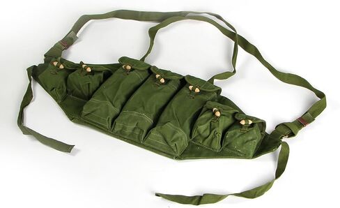 Surplus Type 56 Chest Rig Original Item Green Chinese AK Ammo Pouch for Colletion in Saudi Arabia