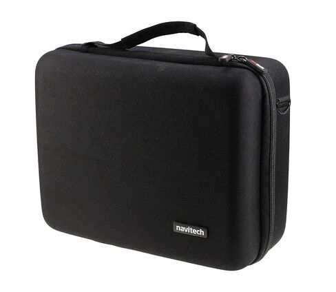 Navitech Black Heavy Duty Rugged Hard Case With Shoulder Strap Compatible With FEEBZ VR Headset [video game] [video game] in Saudi Arabia