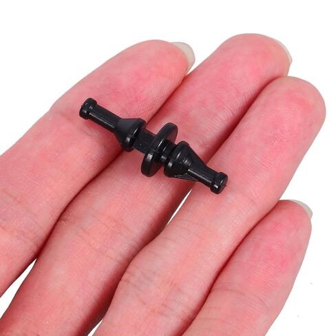30pcs Black Silicone Fan Mounting Screws for PC Cooling Fan with Elastic Mounting and Easy Installation for Work and Gaming Computer Accessories in Saudi Arabia