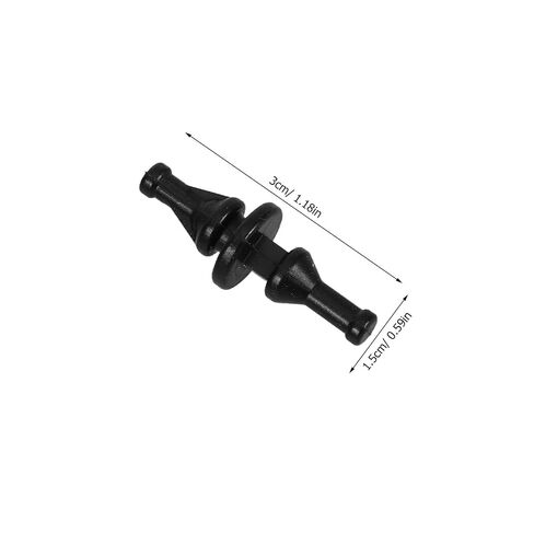 30pcs Black Silicone Fan Mounting Screws for PC Cooling Fan with Elastic Mounting and Easy Installation for Work and Gaming Computer Accessories in Saudi Arabia