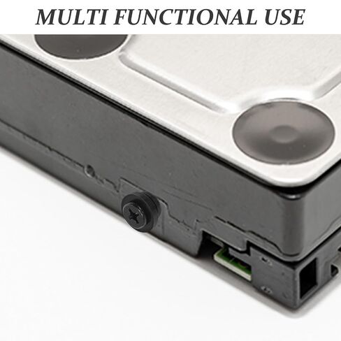 30pcs Anti-Vibration SSD Screws with Integrated Shock Mount Ring HDD Mounting Fasteners for Desktop Computer Case Assembly Iron Material for Convenient PC Repair and Noise in Saudi Arabia