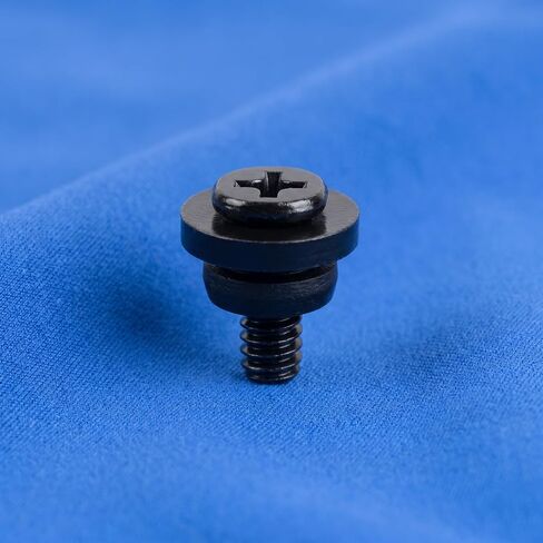 30pcs Anti-Vibration SSD Screws with Integrated Shock Mount Ring HDD Mounting Fasteners for Desktop Computer Case Assembly Iron Material for Convenient PC Repair and Noise in Saudi Arabia