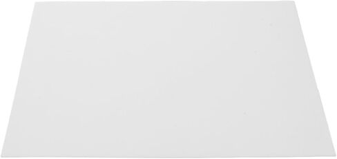 Frosted Acrylic Light Diffuser Panel White Rectangular Replacement Cover in Kuwait