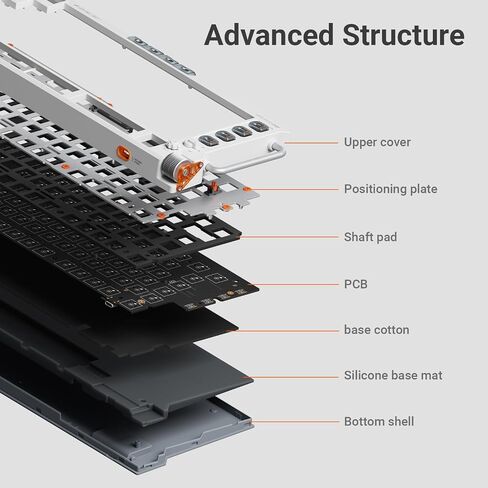 nuphy Field75 HE V2 75% Layout 83 Keys Gaming Keyboard with knobs (Magnetic Jade Dragon-N Switches) in Kuwait