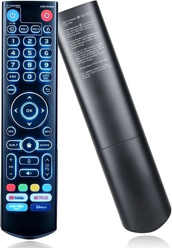 Backlit V5 Pro Voice Remote Control Compatible with vSeeBox V1/V2/V3 Pro in Kuwait