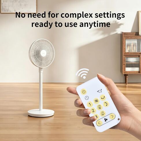 Replacement Remote Control Intended for IRIS Woozoo Globe Multi-Directional 5-Speed Oscillating Fan in Kuwait