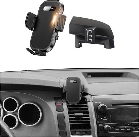 Upgraded Car Phone Holder Fits for Toyota Tundra 2007-2013 & Sequoia 2008-2017 Auto Accessories,Cradles Adjustable Cell Phone Mount for 4-7 in Phones in Kuwait