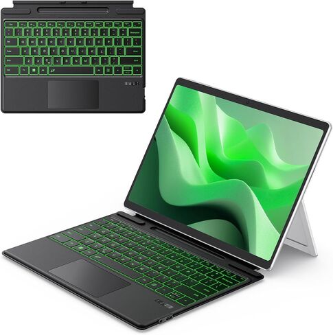 TECURS Bluetooth Keyboard for Microsoft Surface Pro 7/7+/6/5/4/3 12.3 inch in Saudi Arabia