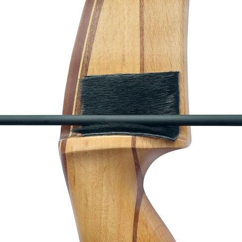 4Pcs Traditional Archery Arrow Rest Accessories Adhesive Shelf Fur Arrow Rest for Recurve Bow Longbow Hunting Shooting Practice in Kuwait