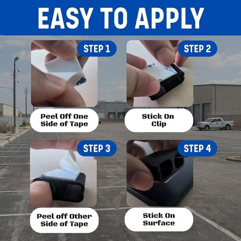 Laptop Police ID Holder Clip with Adhesive - Tactical ID Badge Holder in Saudi Arabia