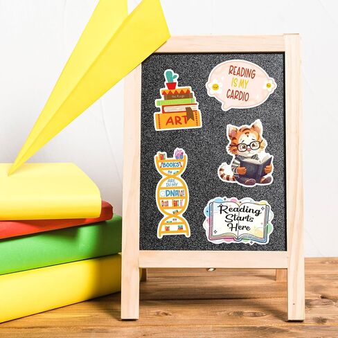 SigyoJeom 300PCS Book Stickers, Bookish Vinyl Decals for Kids Adults in Saudi Arabia